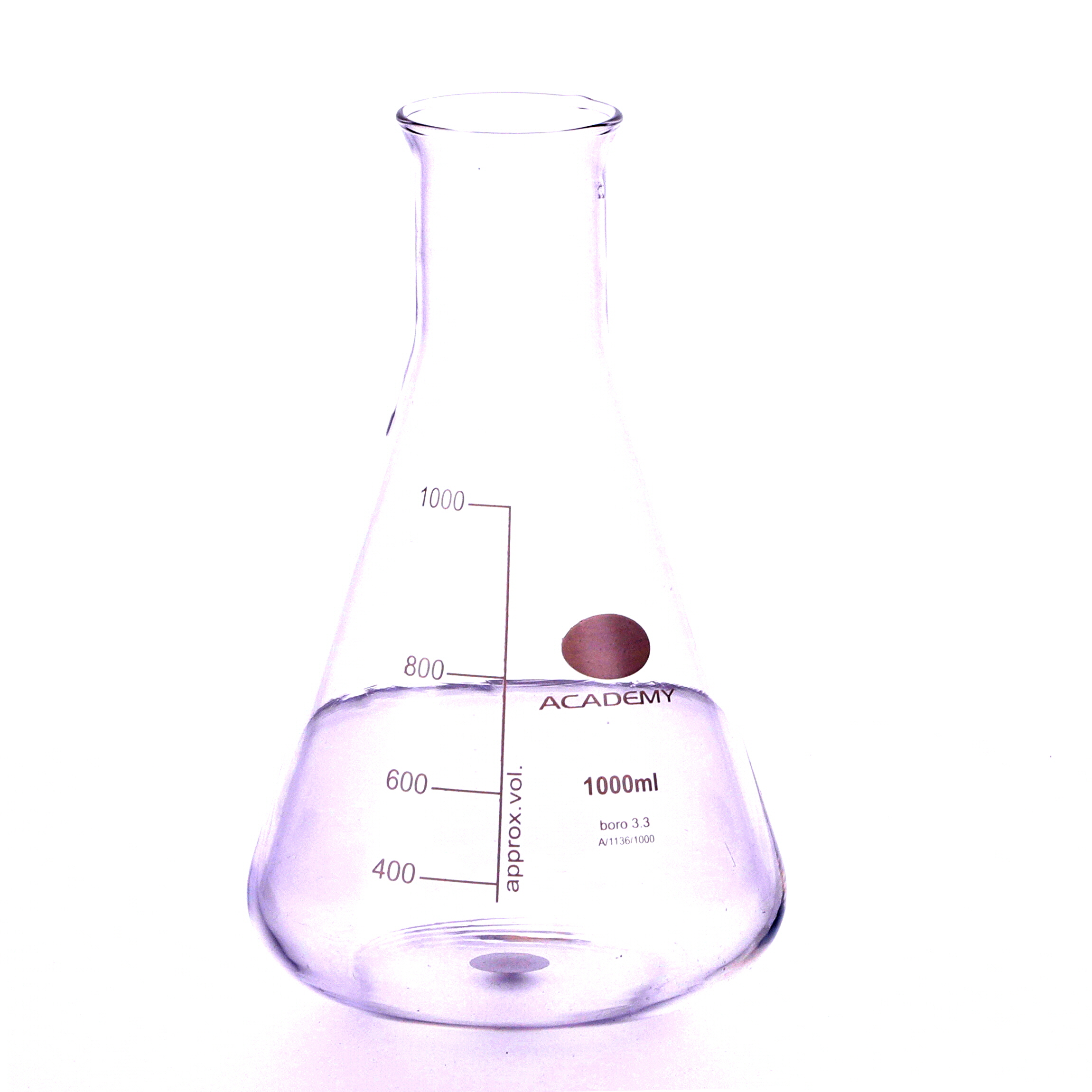 Academy NNeck Conical Flask 1000ml P6